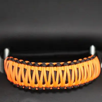 Bartact Paracord Grab Handles For Headrests For Jeep® Wrangler Jk, Jku, Jl, Jlu, Gladiator, Toyota® Tacoma, Ford® Bronco And Other Vehicles With Removable Head Rests (Pair of 2) | Bartact® - Neon Orange