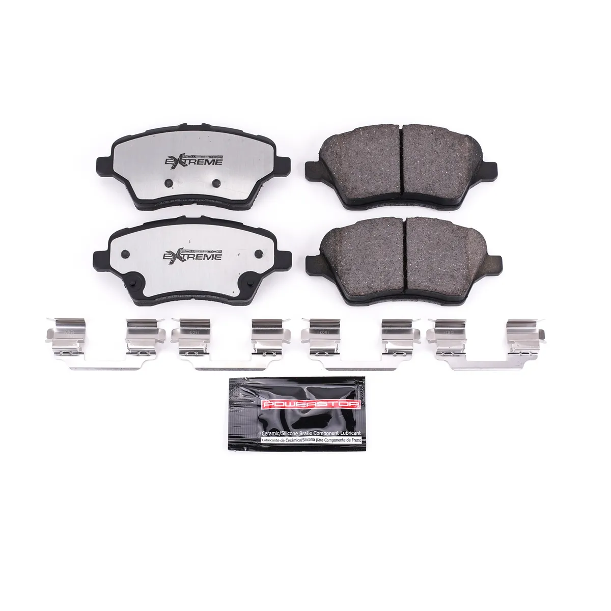 Z26 Street Performance Carbon-Fiber Ceramic Brake Pads W/Hardware product image