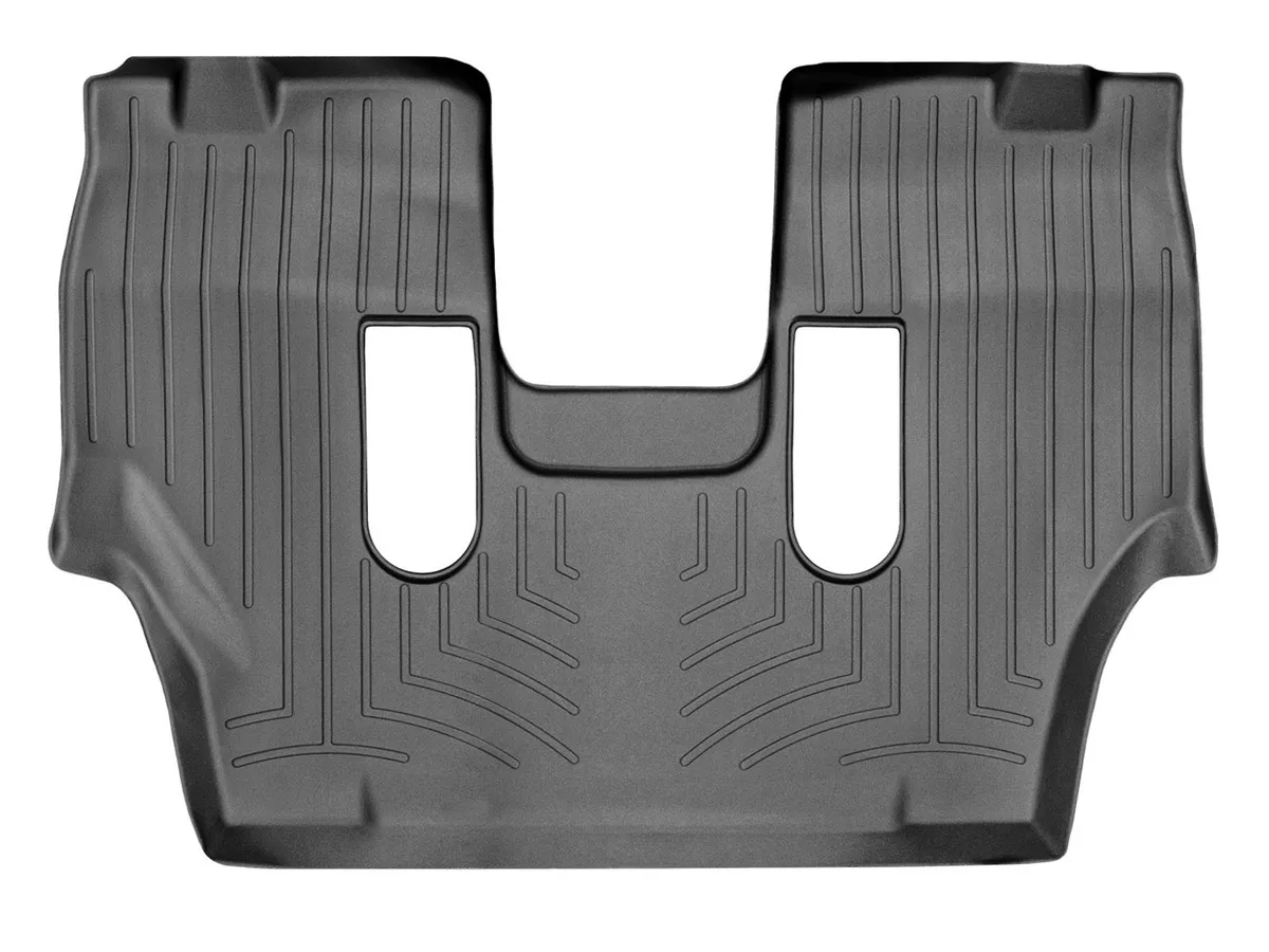 Black Rear FloorLiner Dodge Durango 2011 + Only fits models with 2nd row bench seating product image