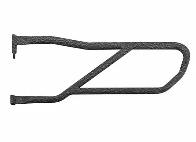 Steinjager Doors, Tubular 2015 to 2023 Texturized Black Rear Doors