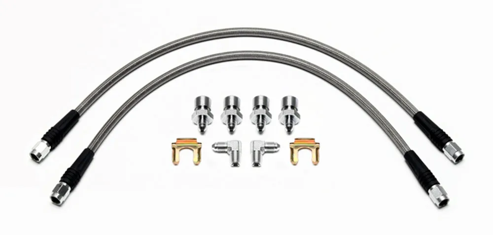 Wilwood Brakes Wilwood Flexline Kit Front 1965-1969 Ford Mustang