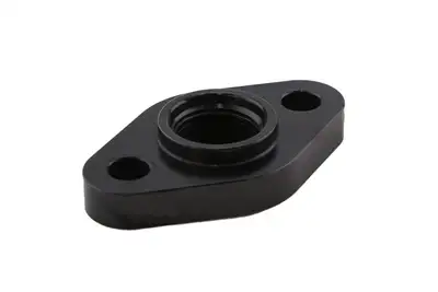 TurboSmart USA Billet AN-10 orb Turbo Drain adapter with Silicon O-ring. 52.4mm Mounting Holes - Large frame universal fit.