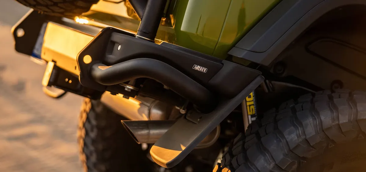 AEV Rear Bumper Splash Guards - High Flare - JL Rubicon product image