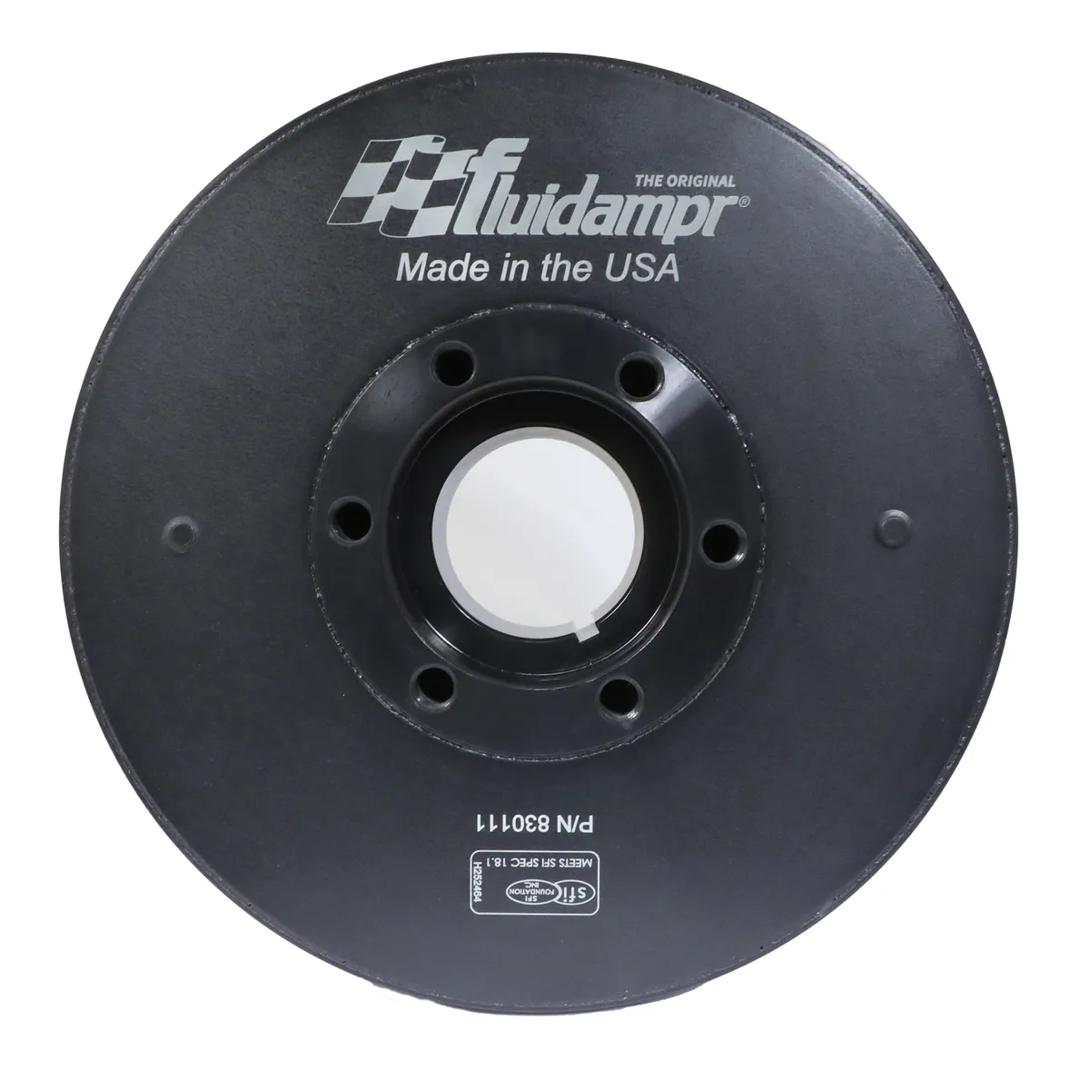 Performance Diesel 6.6L Chevy Duramax 2006-2007.5 External Balance Steel Black Zinc Finish O.D. 8-38 In. Performance Damper product image