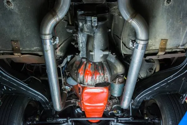 67-81 C3 Corvette 2.5 Inch Manifold Downpipes Ram Horn Pypes Performance Exhaust product image