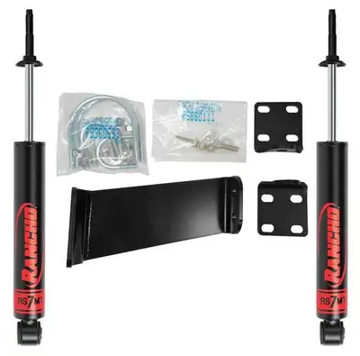 Rancho 0522 Ford F250/F350 Super Duty 4WD Front Dual Steering Damper Kit