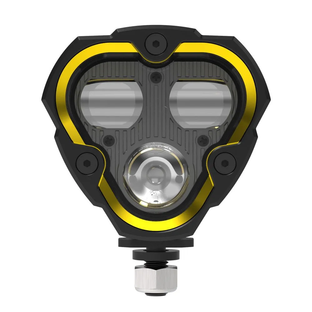 KC Hilites Flex Era 3 Dual Mode SAE Fog LED Light Pods | 2-Light Master Kit - Jeep Aftermarket Bumpers product image