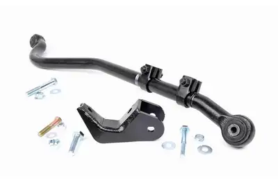 Rough Country Rough Country Front Forged Adjustable Track Bar - 0-3.5in Lifts - TJ/LJ