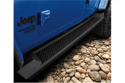 Mopar 82215164ab - Mopar OEM Side Steps Blk JL 4dr