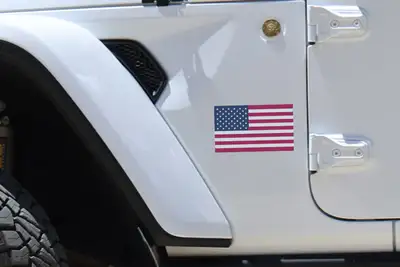 Decal Mob Decal Mob US Flags Sticker - Bright