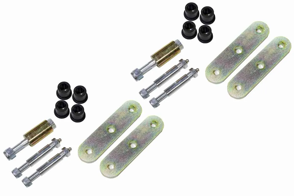 Fishbone Offroad Front/Rear Greaseable Shackles for 1946-1975 Jeep CJ-5 FB27222 product image