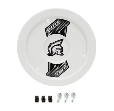 Dirt Defender Racing Products Wheel Cover White GEN II