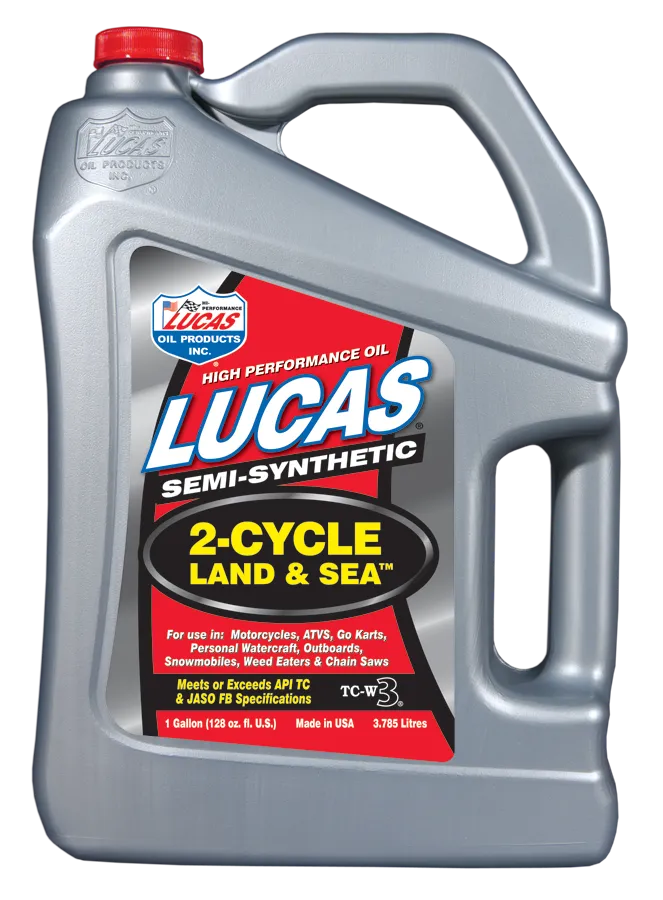 Lucas Oil Products 10557 Semi-Synthetic 2-Cycle Land and Sea Oil product image
