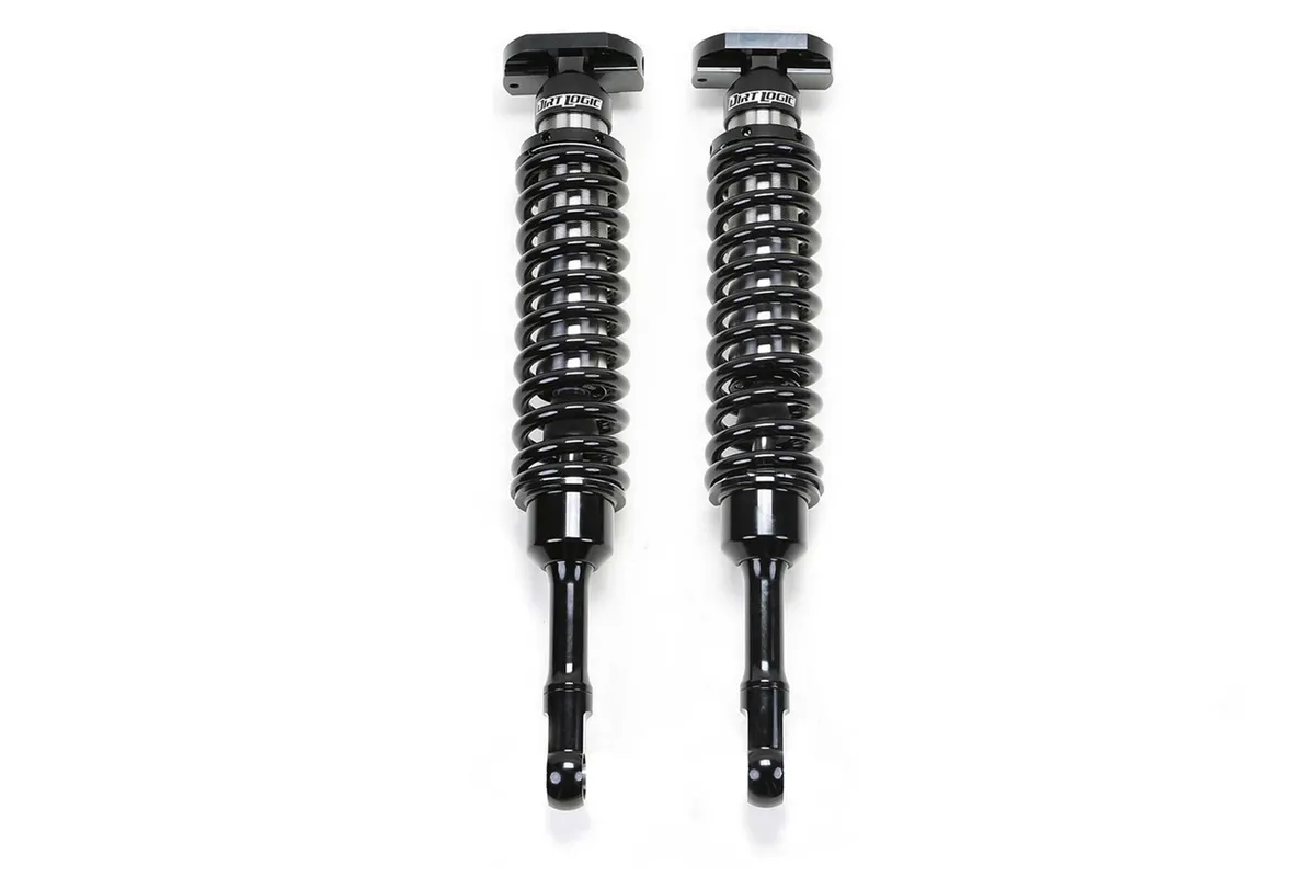 Dirt Logic 2.5 Stainless Steel Coilover Shock Absorber; Front; For 6 in. Lift; For PN[K7035DL/K7025DL/K7020DL/K7007DL/K7060DL/K7067DL]; product image