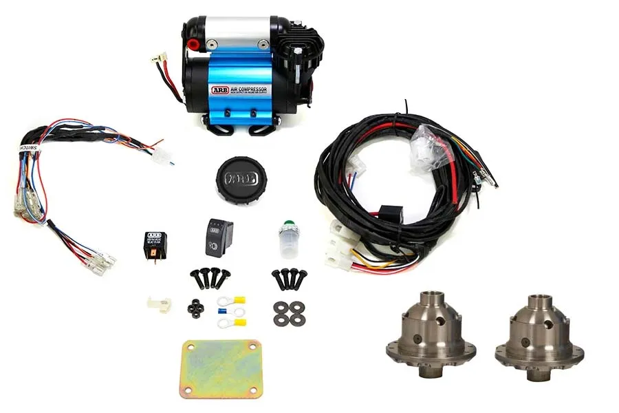 ARB ARB Front and Rear Locker and Compact Air Compressor Package