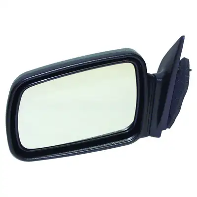Crown Automotive Jeep Replacement Crown Automotive Jeep Replacement 4883019 Left Manual, Manual Folding Mirror for 1993-1998 Jeep ZJ Grand Cherokee, Black