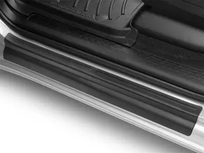 Weathertech Sill Protector; 4 Door Set; Black;