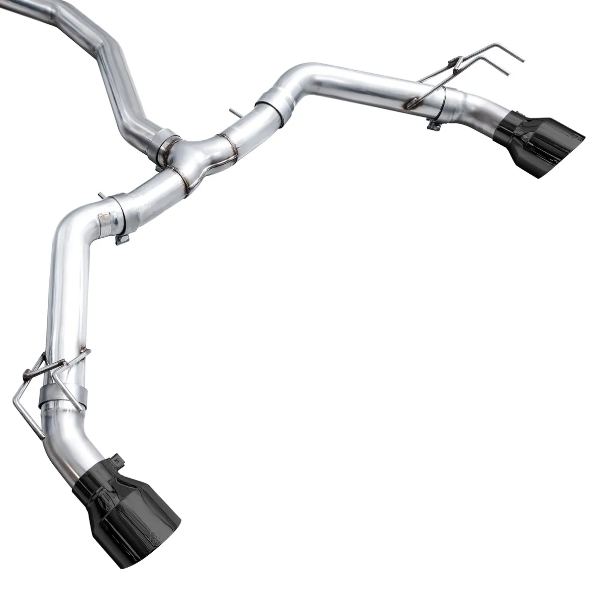 AWE Touring Edition Exhaust for FE1 Civic SiDE4 Acura Integra - Dual Chrome Silver Tips product image