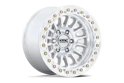 KMC Wheels KMC Wheels K239 Impact Beadlock Wheel, 17x9 5x5 -12 - Machined - JT/JL/JK