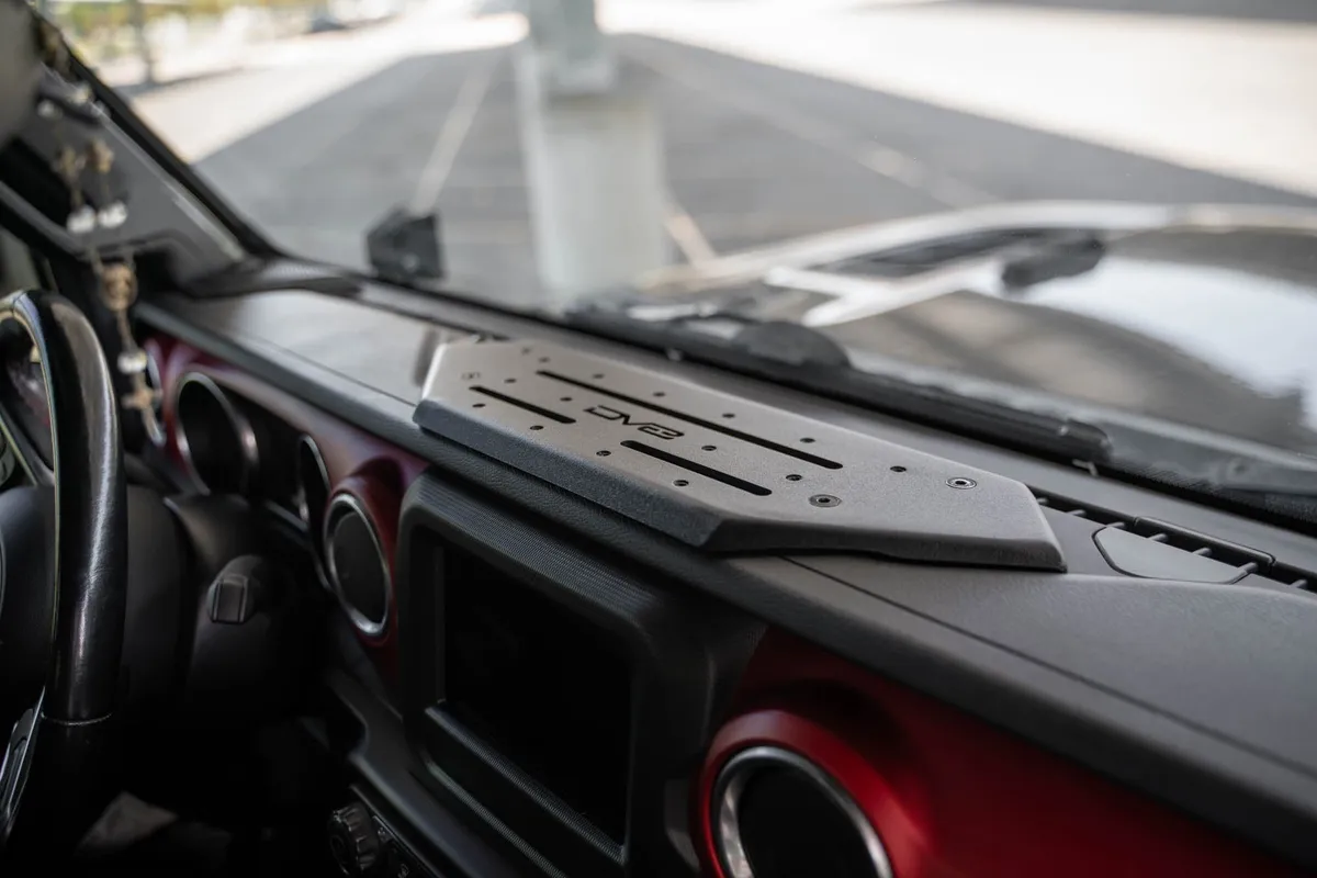 2018-2024 Jeep Wrangler JL, JLU , Gladiator JT V8 Offroad Device Dash Mount V2 product image