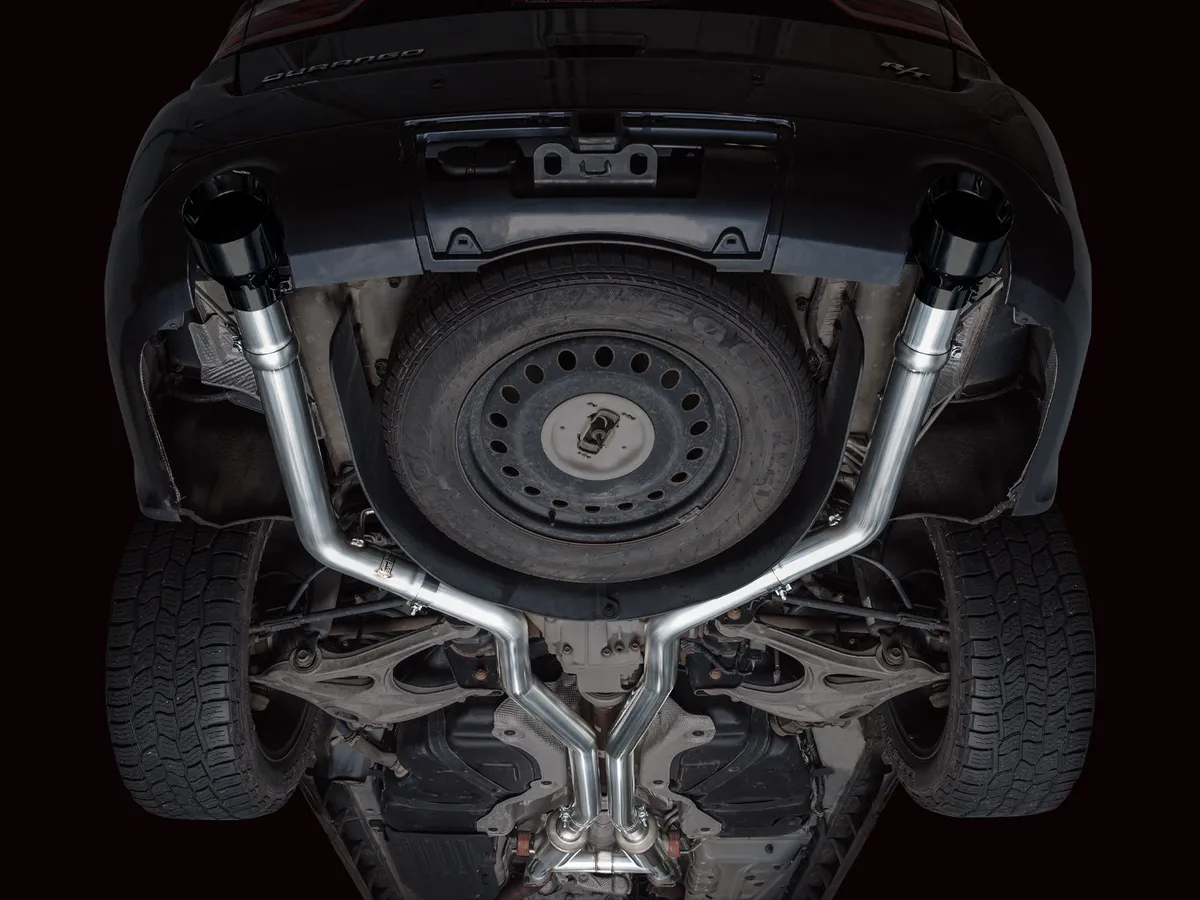 AWE Track Edition Exhaust for Dodge Durango 3.6 / 5.7 - Chrome Silver Tips product image
