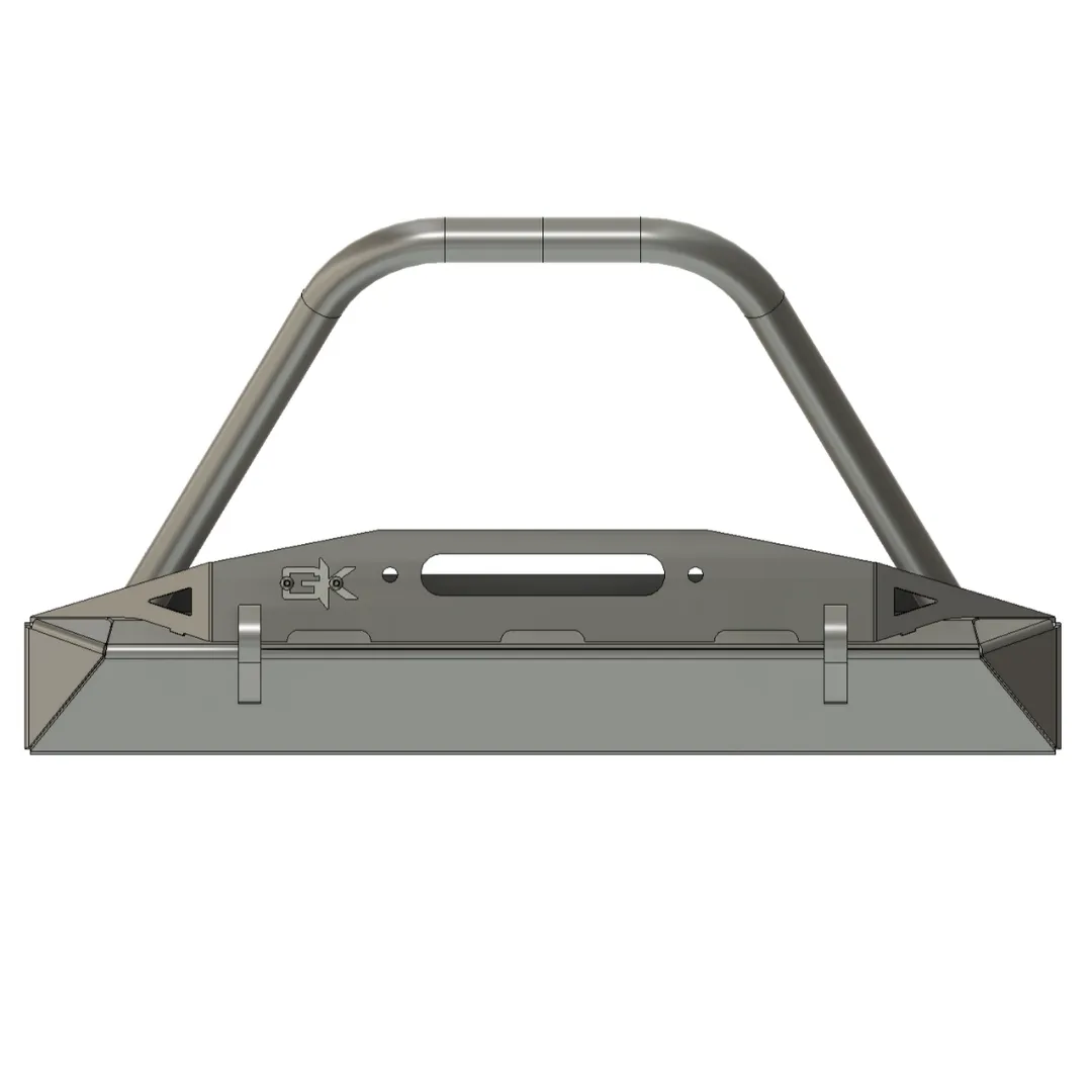 Front Diamond Series Stubby Bumper for Jeep TJ Wrangler (97-06) product image