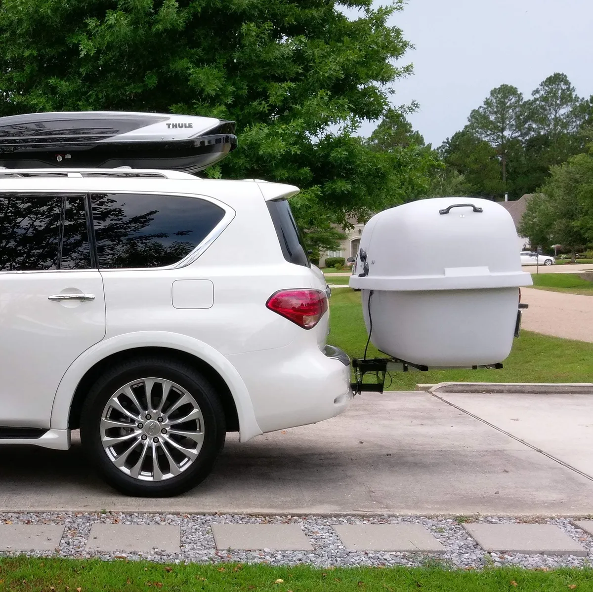 GearSpace Slideout Cargo Carrier -Light Gray product image