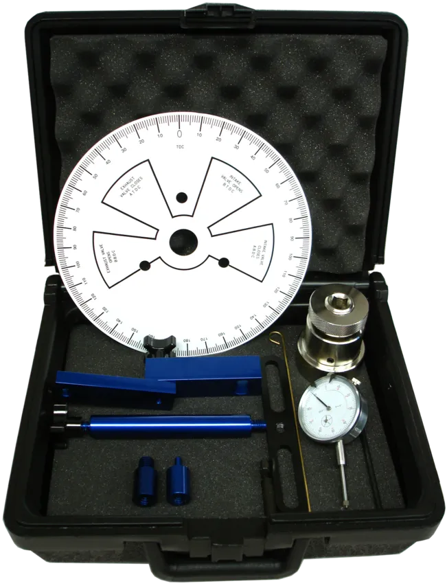 Camshaft Degree Wheel Kit Heads Off GM LS 9 Inch Wheel with Dial Indicator Steel and Billet Aluminum Kit Proform product image