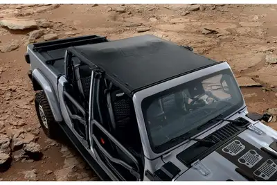 Mopar 82215620 - Mopar Sun Bonnet Black Gladiator Jt