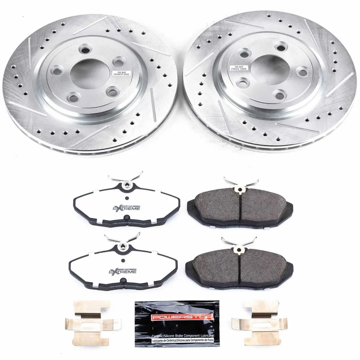 Z26 Street Brake Kit Rear 2002-2005 Ford Thunderbird 2000-2002 Jaguar S-Type 2000-2006 Lincoln ls product image