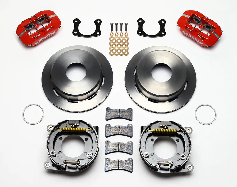 Wilwood FDP-LP 11.00in P-Brake Kit Drill-Red New Big Ford 2.50in Offset product image