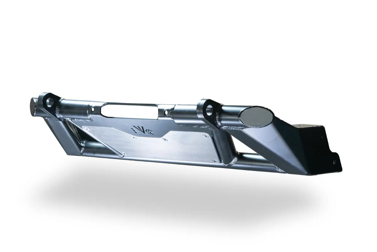 EVO Manufacturing KSPEC Pre Runner Front Winch Tube Bumper - Raw - JT/JL/JK product image