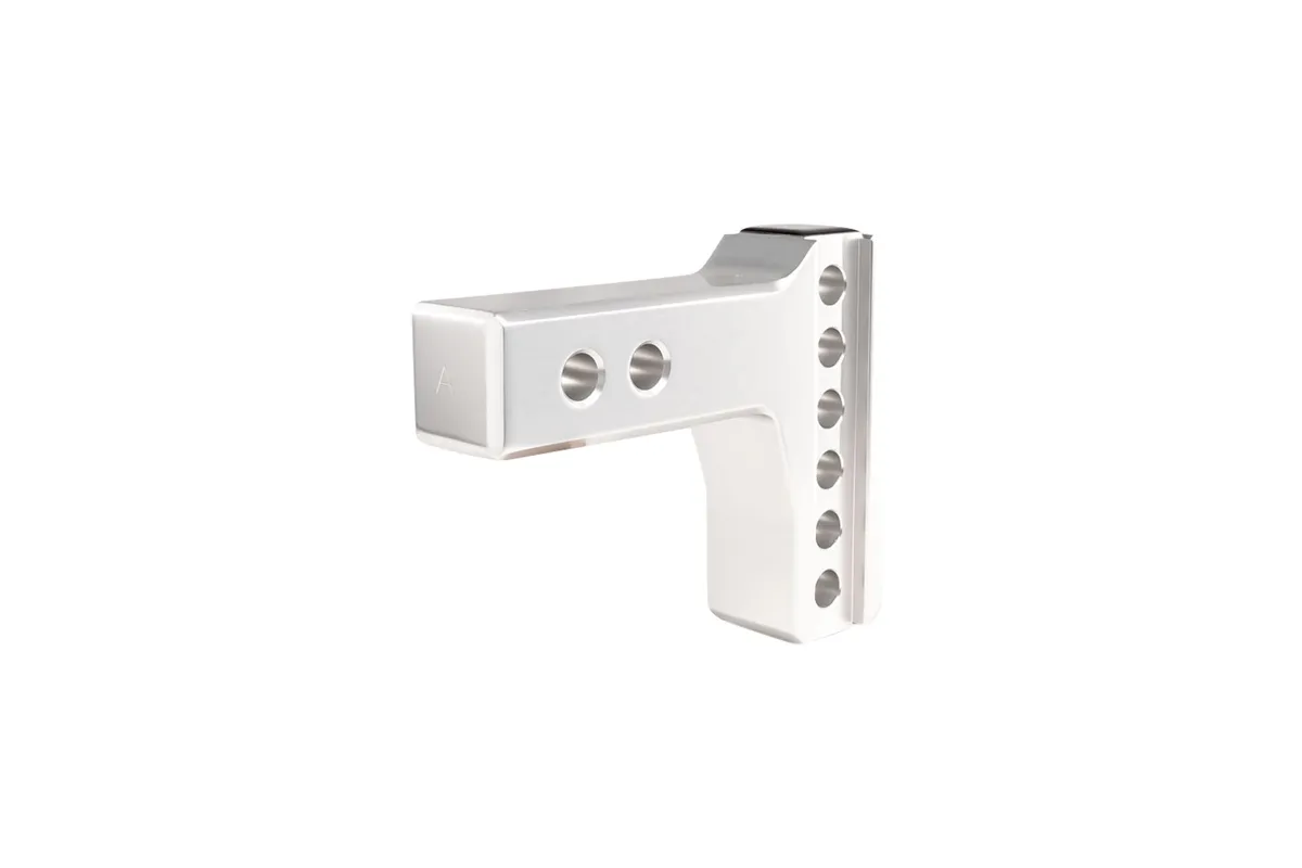 2.0" Aluminum Medium Duty Hitch 2" Drop/Rise w/ Stainless Steel Dual Ball product image