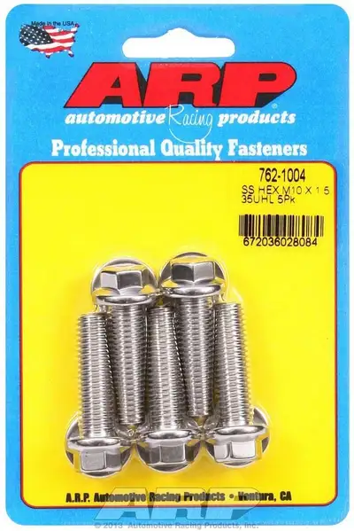 ARP Auto Racing S/S Bolt Kit - 6pt. (5) 10mm x 1.5 x 35mm