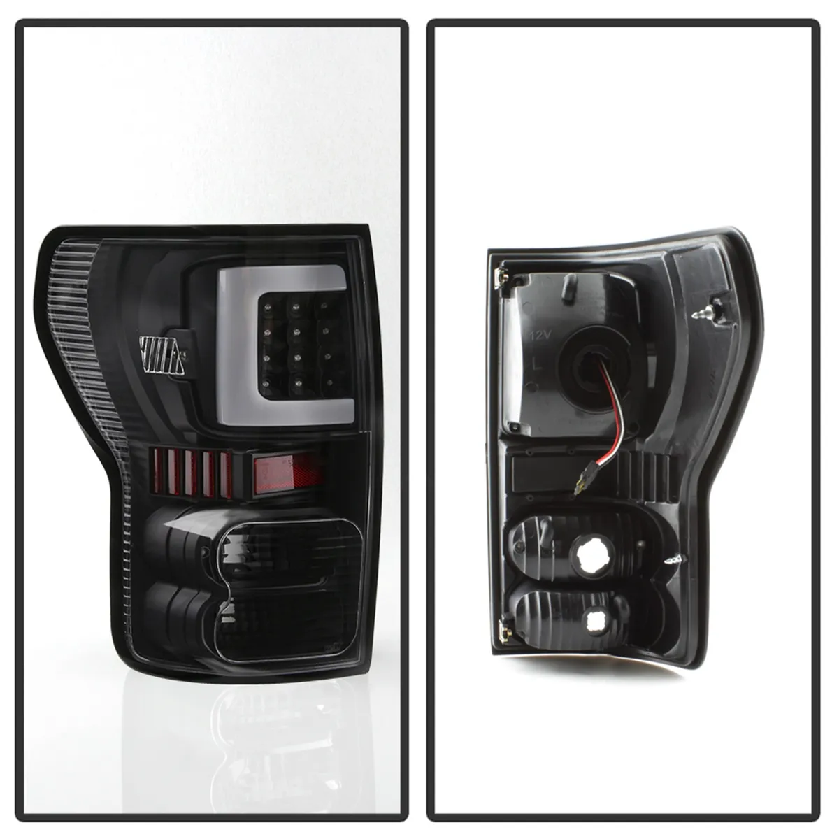 0713 Tundra Light Bar LED Tail Lightsblack product image