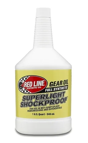 Gear Oil Synthetic Superlight Shockproof 1 Quart Red Line Oil product image