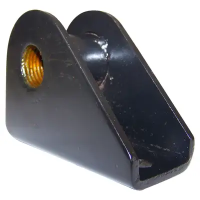 Crown Automotive Jeep Replacement Shackle Bracket 1941-1945 MB (Front);1945-1949 CJ-2A (Front);1948-1953 CJ-3A (Front);1953-1968 CJ-3B (Front);1947-1965 Pickup (Front or Rear);1946-1964 Station Wagon (Front or Rear);1948-1963 Sedan Delivery (Front or Rear);
