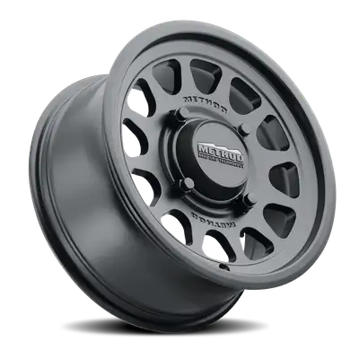 Method Race Wheels Aluminum Wheels 15x10 MR414 Bead Grip UTV Bolt Pattern 4 On 136 Offset 25 Lip Size 2.72 Matte Black MB Method