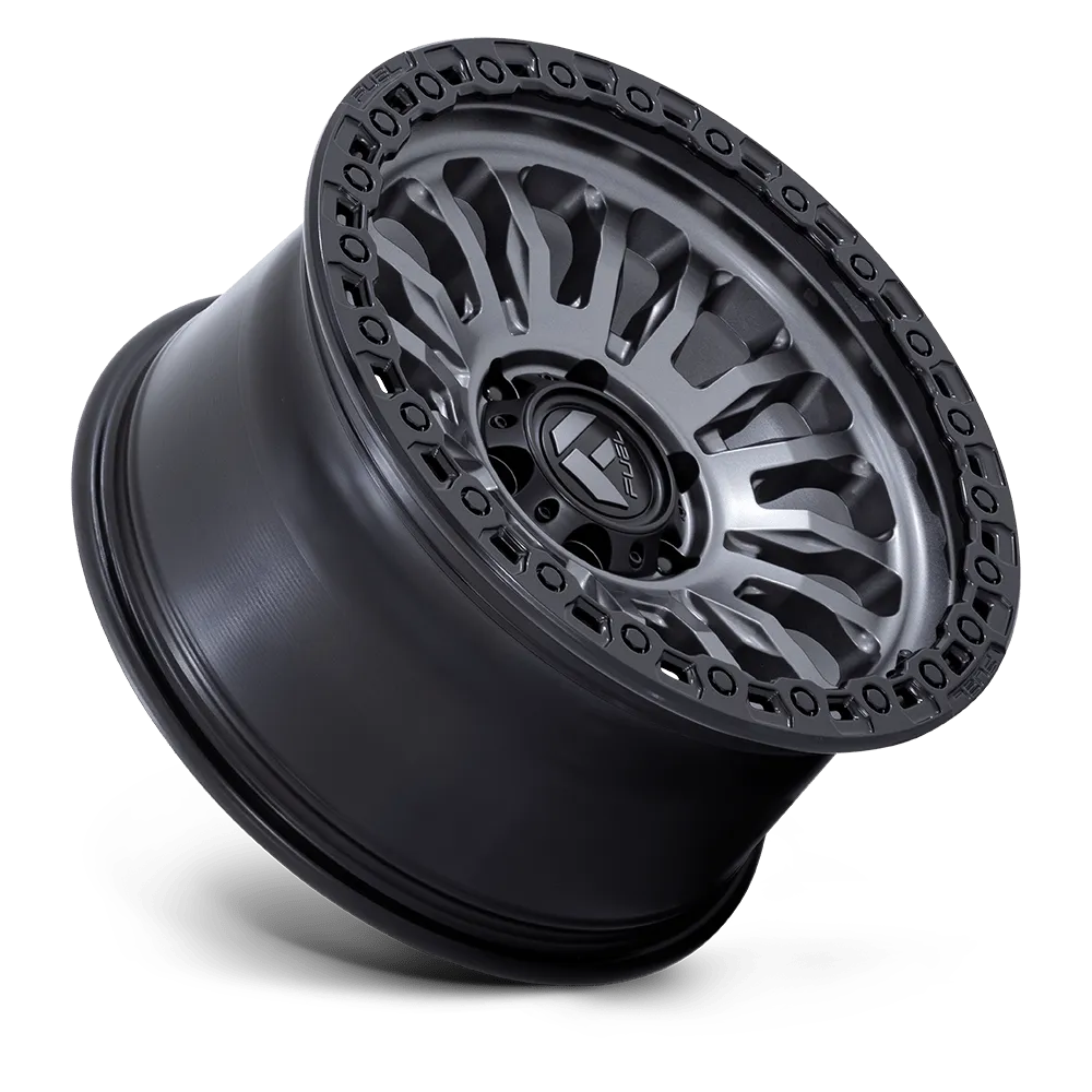 Fuel Wheels | Rincon | Matte Gunmetal w/ M-Black Lip product image