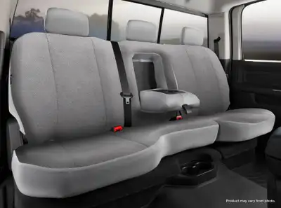 FIA Fia Trs45-2 Gray Tr40 Series - Wrangler Saddleblanket Custom Fit Rear Seat Cover - Solid Gray