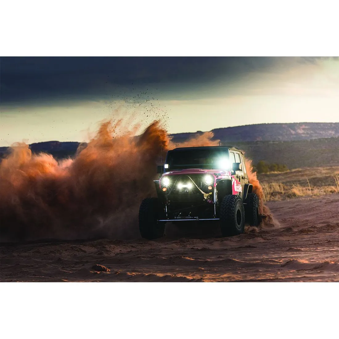 Rigid D-Xl Pro LED Light, Flood Optic, Surface Mount, Black Housing, Pair product image