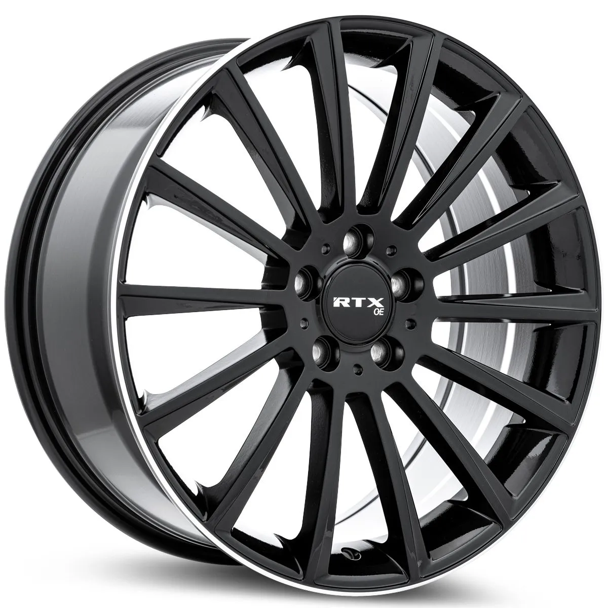 Mb02 20x8.5 5x112 Et38 Cb66.6 Gloss Black Milled Edge product image