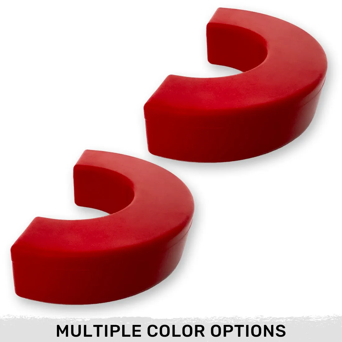 Chevy 20-25 Silverado 1500 Tow Hook Covers 2-Piece Set of Silicone Covers Standard & LED Options - Multiple Colors product image