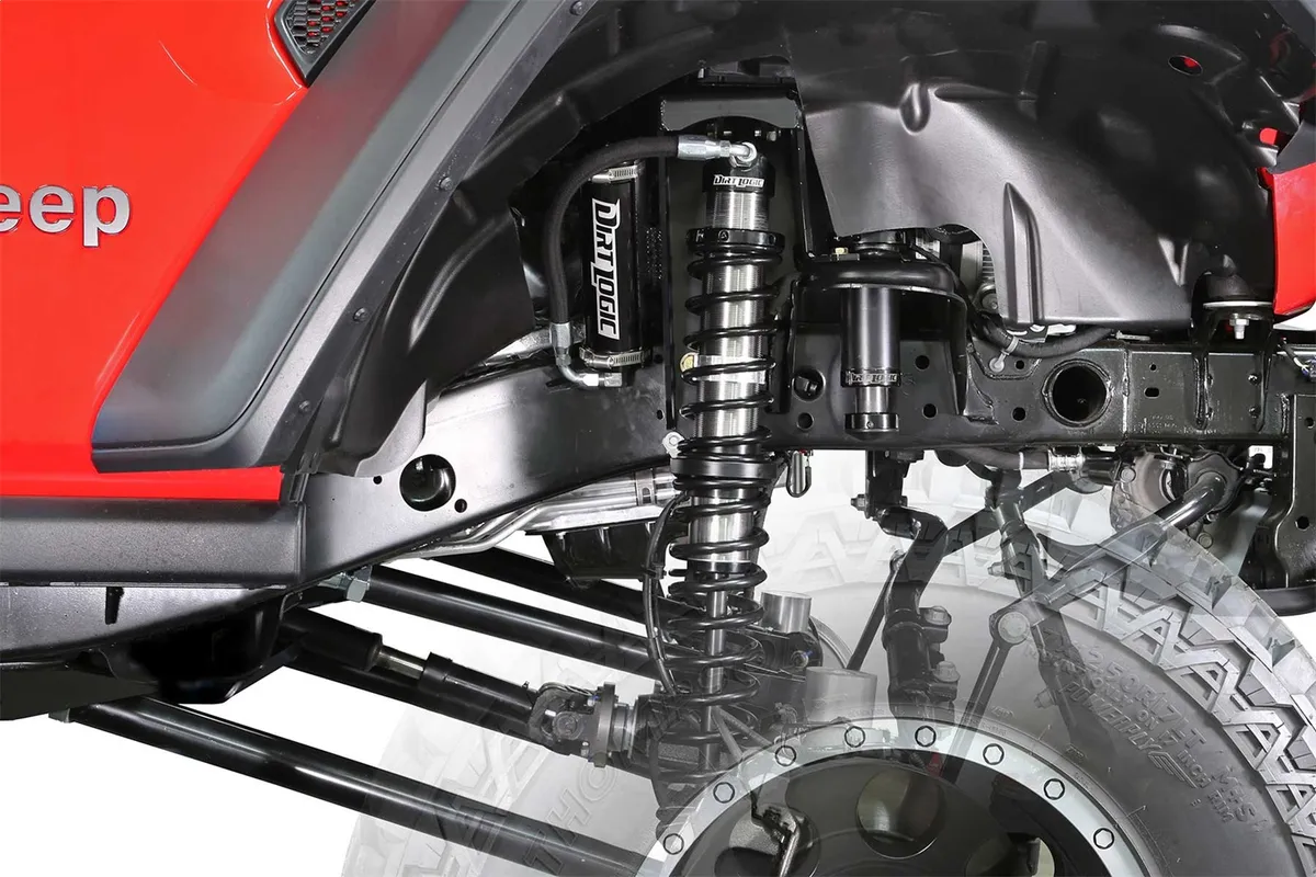 Long Arm Kit; Front; For 3 In. And 5 In. Lift; For PN[K4131M/K4131DL/K4132DL/K4144DL/K4145DL]; product image