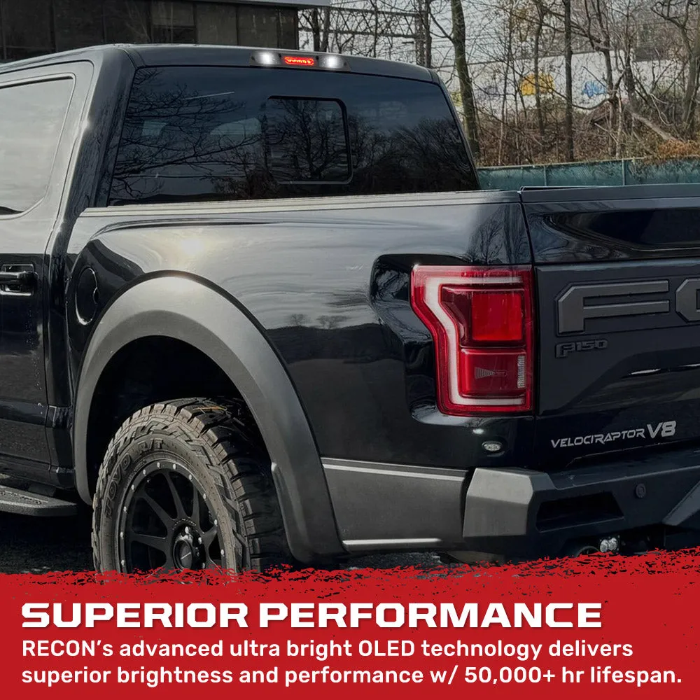 Ford 17-19 Raptor - Ultra High Power Red LED 3rd Brake Light Kit w Red LED Running Lights And Ultra High Power Cree Xml product image