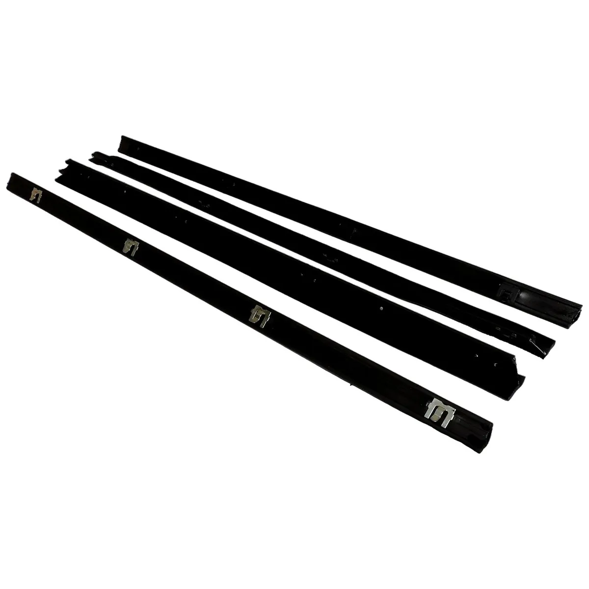 Inner & Outer Door Glass Weatherstrip Kit For 7695 Jeep YJ Wrangler & Cj57&8 product image