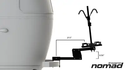 Swagman Nomad Bike Rack For 1 or 2 Bikes