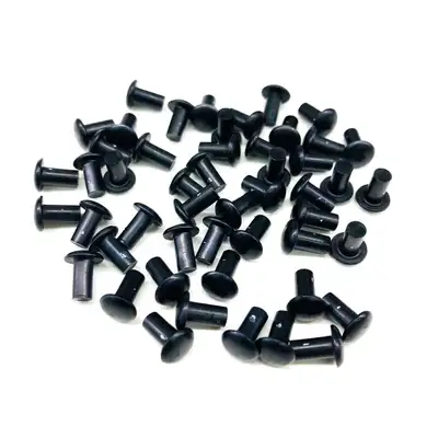 DRAG RACE SOLUTIONS Smash Rivet - 1/8in Dia x .250 long 50pk Black