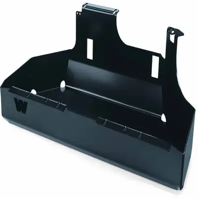 Warn WARN - Fuel Tank; Powder Coated; Black; Steel
