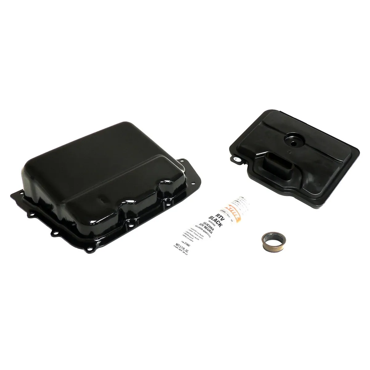 Crown Automotive Jeep Replacement 2008-2010 JS Sebring, Avenger; 2011-2014 JS Avenger, 200, Flavia; 2009-2017 JC Journey; 2007-2008 CS Pacifica; 2008-2017 RT Minivan; 2014-2017 VF Ram Promaster; 2012-2017 JF Fiat Freemont; Transmission Pan Kit